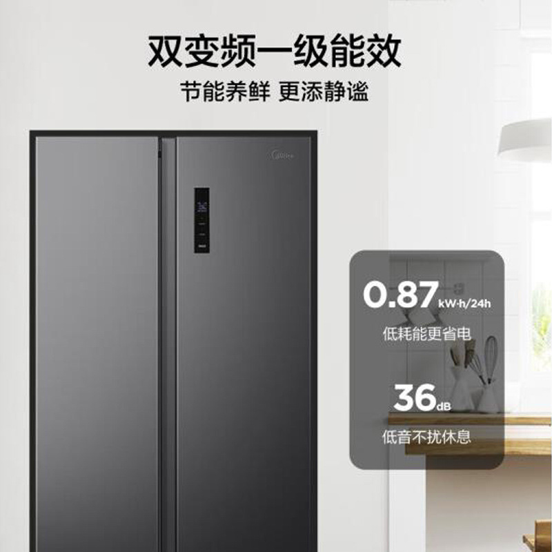 美562lダブルオープン冷蔵庫は大容量空冷無霜一級エネルギー効率BCD-562WKPM (e) を適用する|undefined