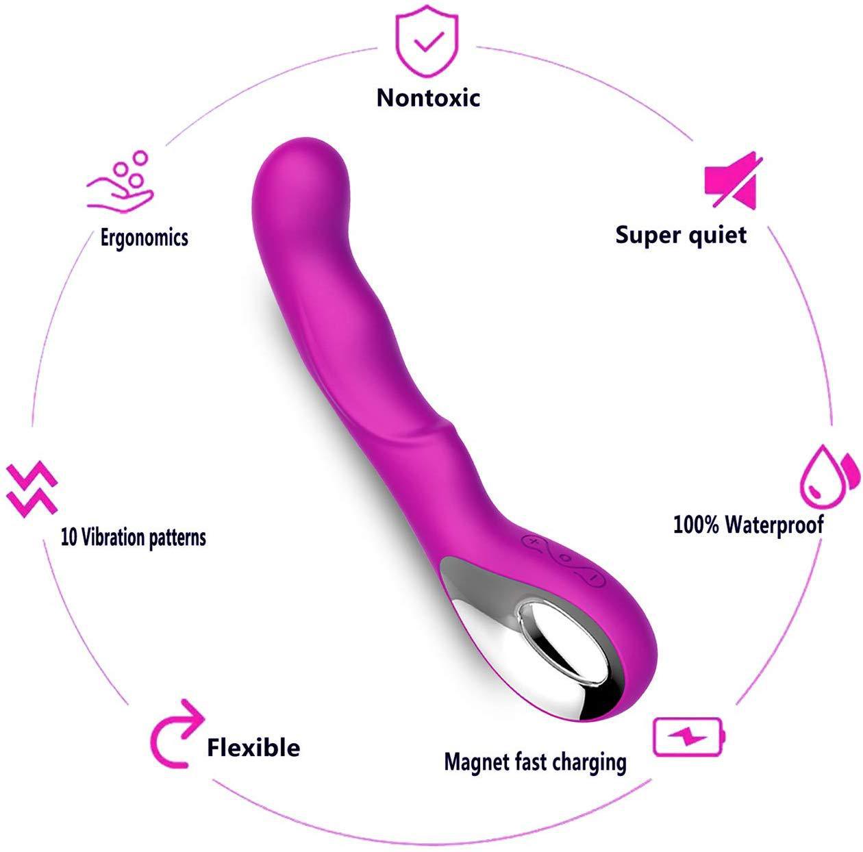 Wave Messenger 10 frequency AV vibrator G-spot master rechargeable female vibrator adult sex products source factory