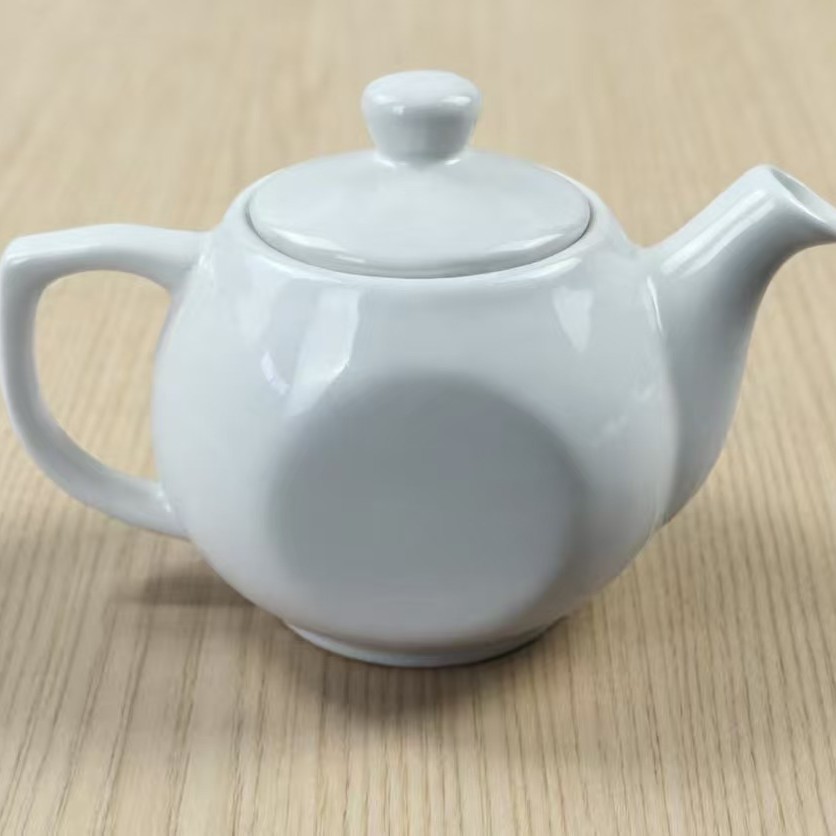 Juego de Vajilla de Cerámica de Porcelana, Esmaltado Blanco, Color Sólido, para Hotel, Restaurante y Hogar image 44