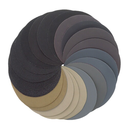 Emery paper 996A + 5-inch 8-hole grinding sandpaper, velvet sandpaper, paint surface sandpaper, metal handicraft polishing sandpaper
