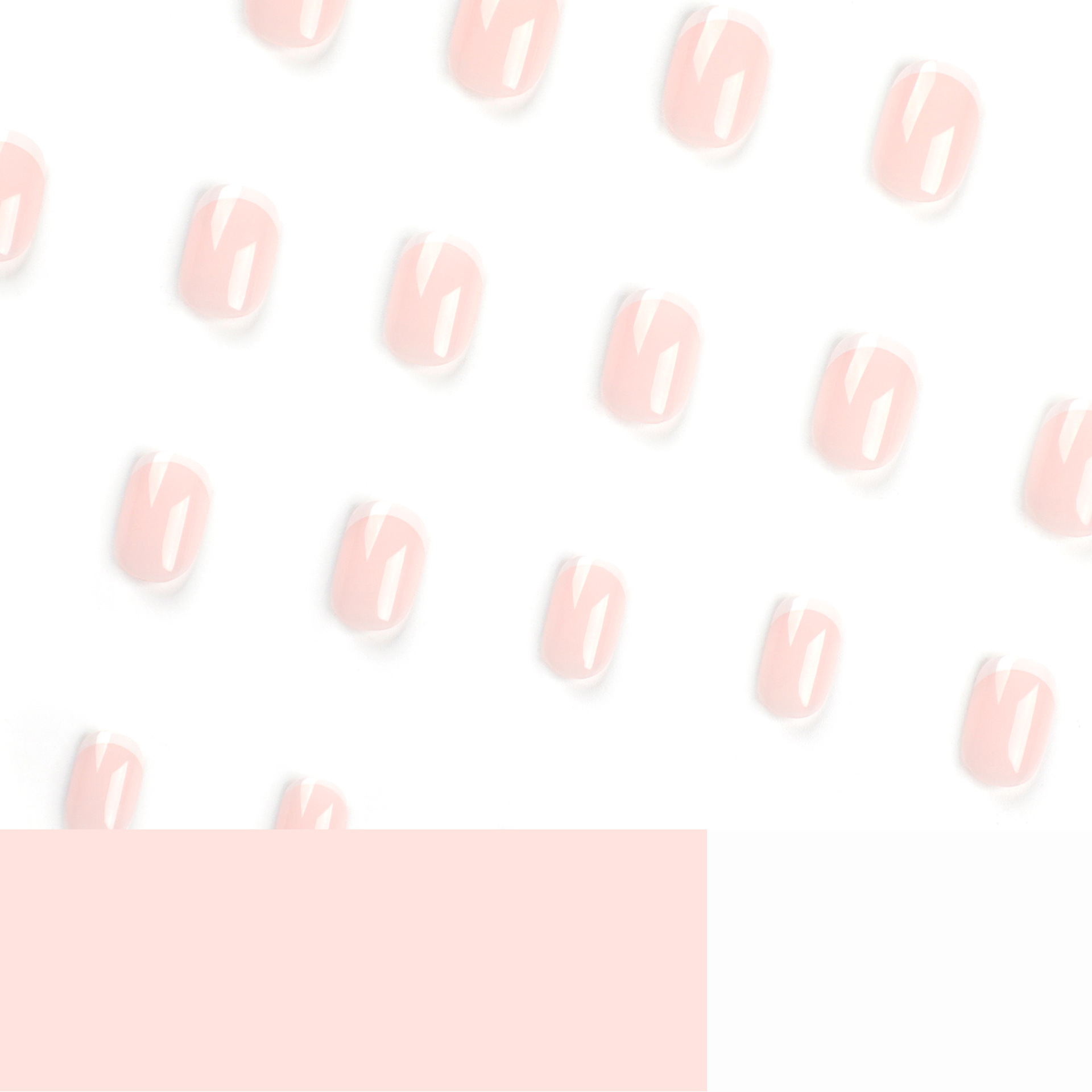 Manicura desgaste uñas desnudas pegatinas esmalte de uñas acabado desgaste esmalte de uñas falso simple esmalte de uñas