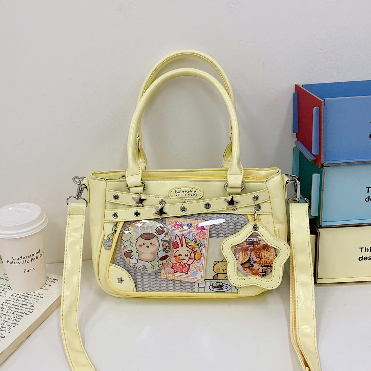 Anime Concert Large Capacity Badge Ita Bag Women's 2026 New Fashion Tote Shoulder Bag - Thumbnail 8