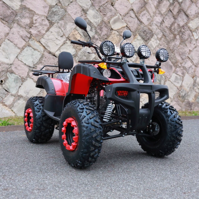 АВТОМНОЙ ВЕЛОСИПЕД ATV большой бык ATV полноприводной внедорожник с бесступенчатой передачей для взрослых бензиновый мотоцикл живописное место грунтовый автомобиль