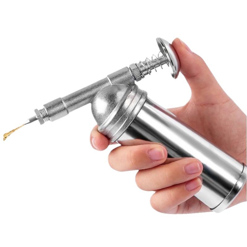 跨境热销挖机汽车机械专用电镀黄油枪挖机汽车机械注脂小型黄油机