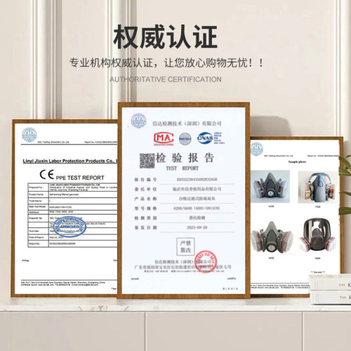 6200 Anti-toxic Mask Half Face Mask for Pesticide Spray, Paint, Chemical Formaldehyde, Decoration, Activated Carbon, Dustproof, Antitoxic