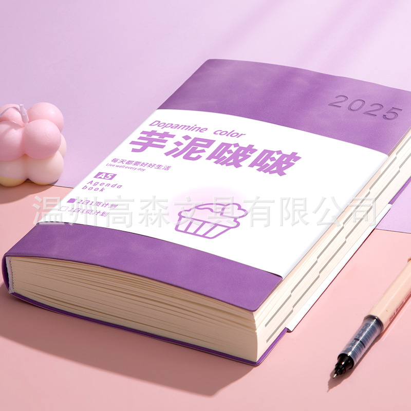 스팟도매 2025 일정 사업업무노트 효율성 매뉴얼 자기계발 펀치카드 일일 플래너