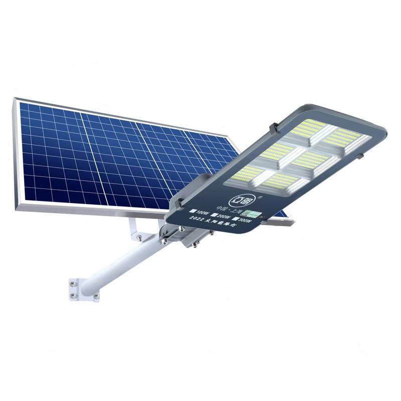 亚明太阳能灯户外庭院灯200w300w超亮防水家用新农村工程款路灯|undefined