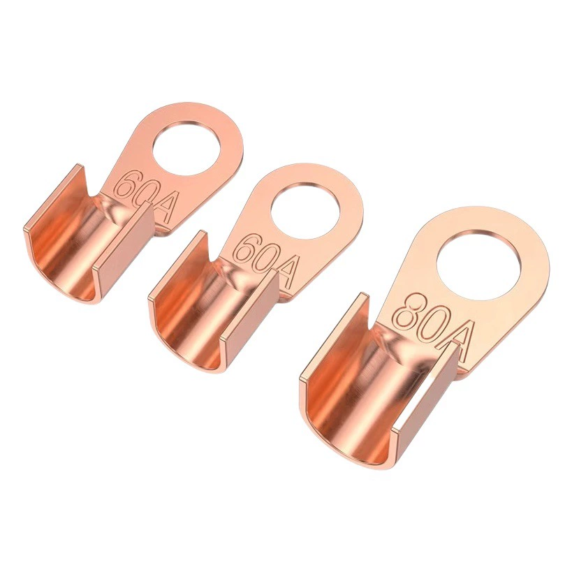 OT утолщенный медный носовой клеммный разъем