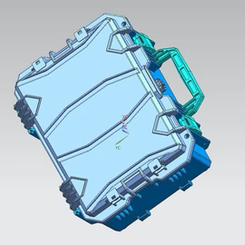 车顶灯;塑料模;太阳能灯