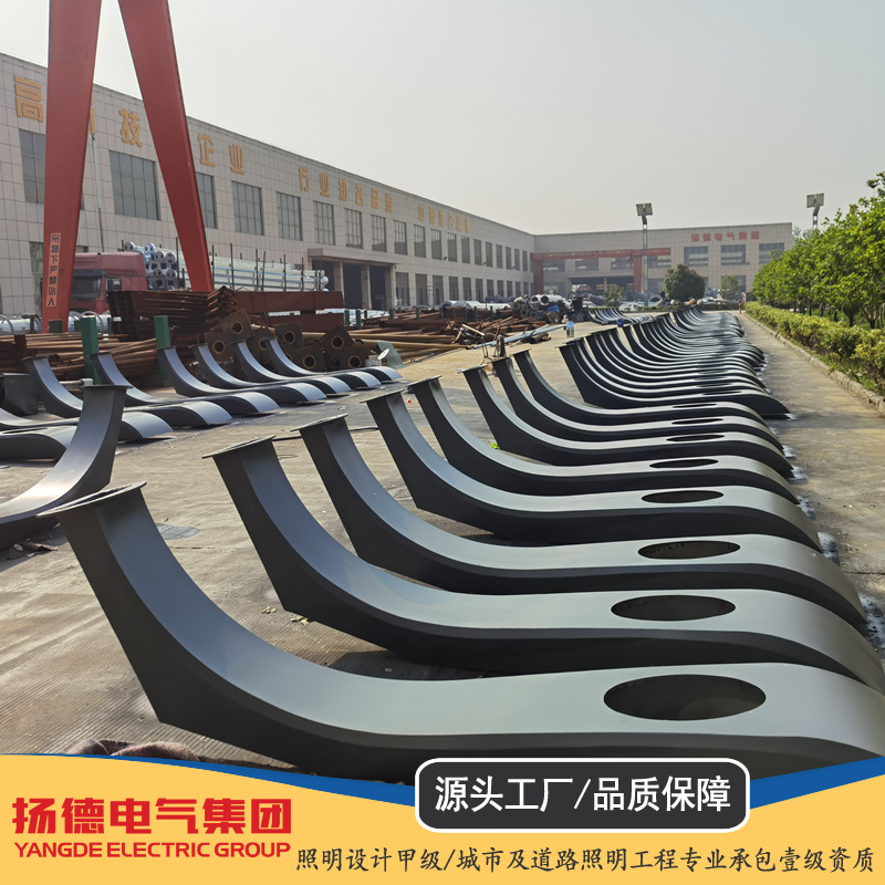 屋外広場市政道路照明led街灯灯具12メートル景観組合せ花灯玉蘭灯中華灯|undefined