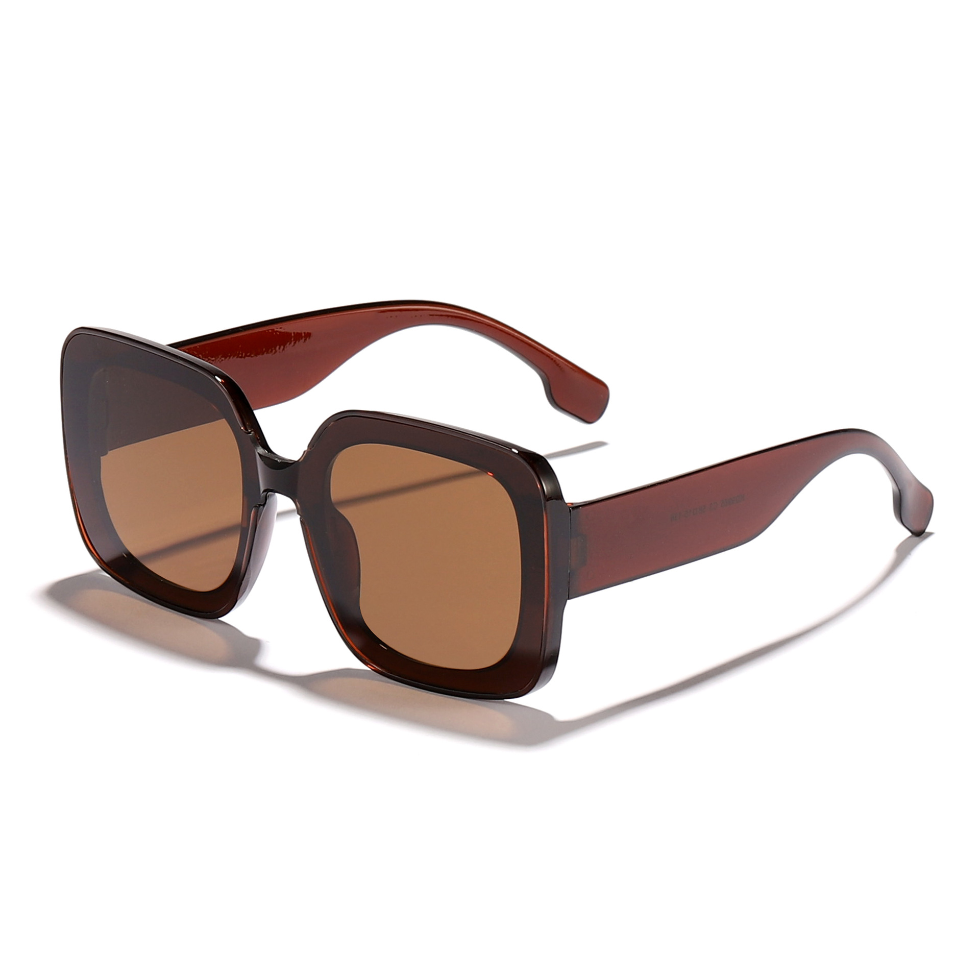 Gafas de sol retro cuadradas europeas y americanas 2024 celebridades de Internet transfronterizas con el mismo estilo