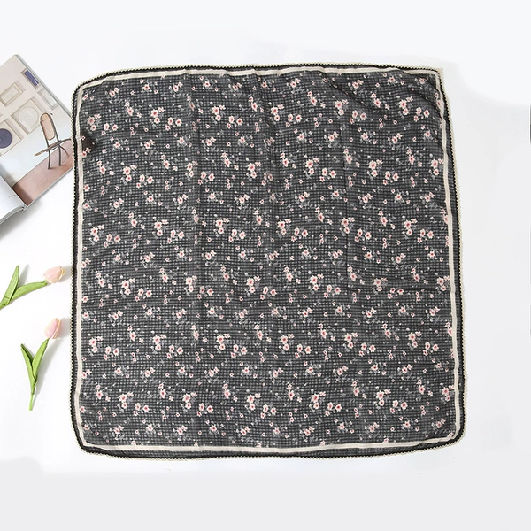 Black floral