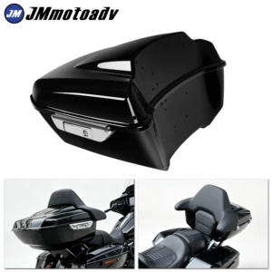 Harley-Davidson Street Glide, Road Glide, CVO modelləri üçün arxa baqaj rəfi və saxlama qutusu
