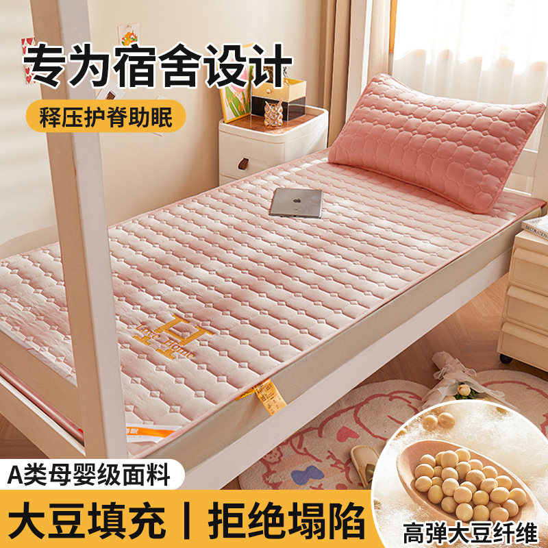 Colchón de soja, cojín, dormitorio de estudiantes en casa, cojín individual, cojín, piso especial para alquiler, cojín para dormir, fondo de cama