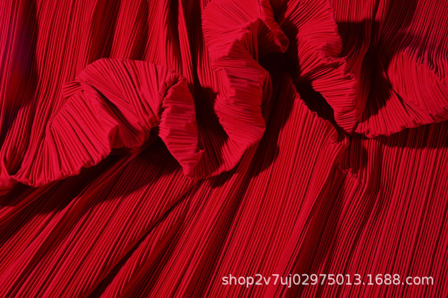 三宅一生シワ生地布地diy三宅一生背景装饰画圧シワ生地レモン布坊