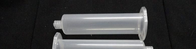 Transparent American-style dispensing adapter syringe dispensing machine 3055 syringe adapter CC dispensing pneumatic transparent glue barrel