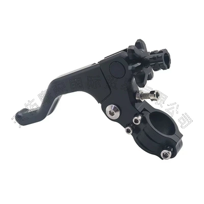 Wholesale universal modification accessories for off-road motorcycles, one-finger easy-release clutch handle, aluminum alloy clutch lever (Other brake systems) - black