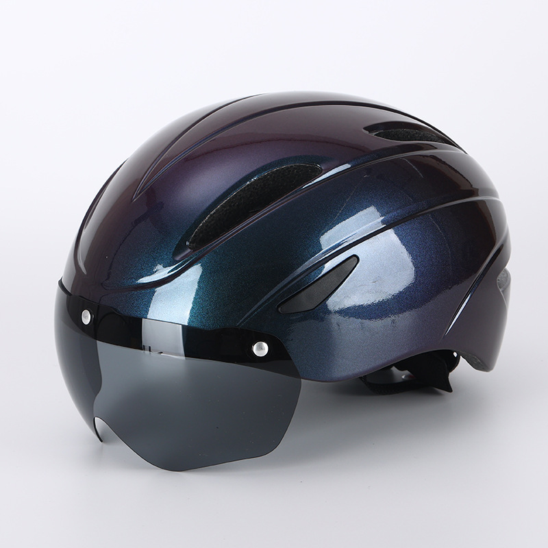 새로운 렌즈 헬멧/색상 변경 보라색