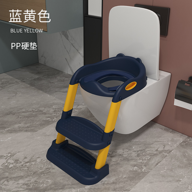 子供用便器の階段式補助器男女赤ちゃんの階段を折りたたみます。|undefined