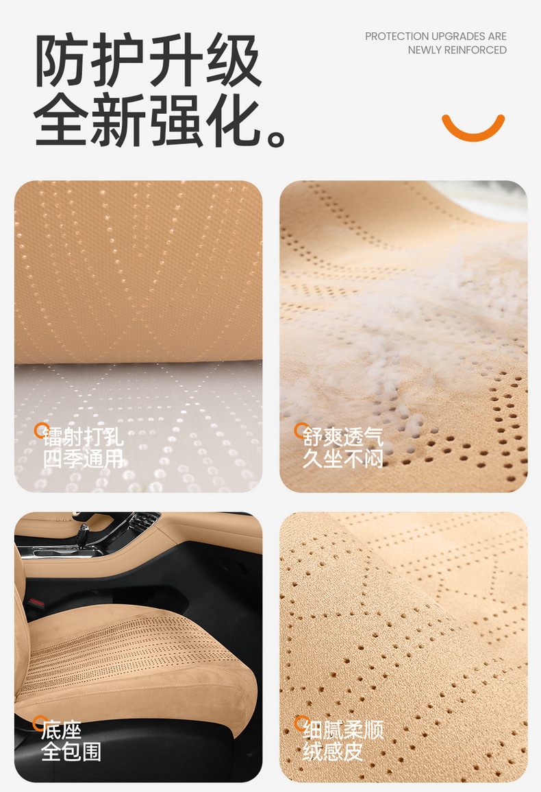 26 Models of Emgrand Fifth Generation Special Car Seat Cushions Rams All-Inclusive Breathable Seat Covers Ventilated Four-Season Universal Seat Covers