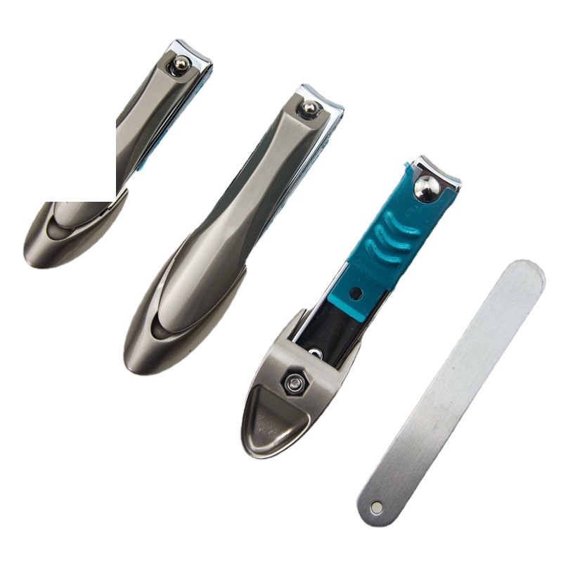 Anti-Splash Mantis Nail Clipper Set Champagne Color Nail Clipper Manicure Large Household Stainless Steel Nail Clipper Complete Set