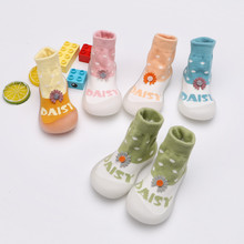 網紅0-4歲21新款秋季寶寶學步鞋 兒童襪子鞋幼嬰兒軟底鞋透氣批發