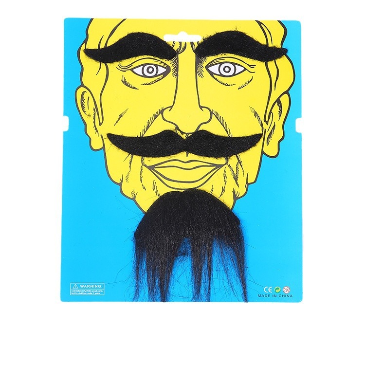 Amazon Christmas Brown Gris Black White Beard Kit Movie Character Beard Mixed Entrega aleatoria