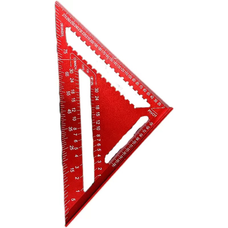 木匠测量工具斜切角和方角三角型多用途水平仪工具