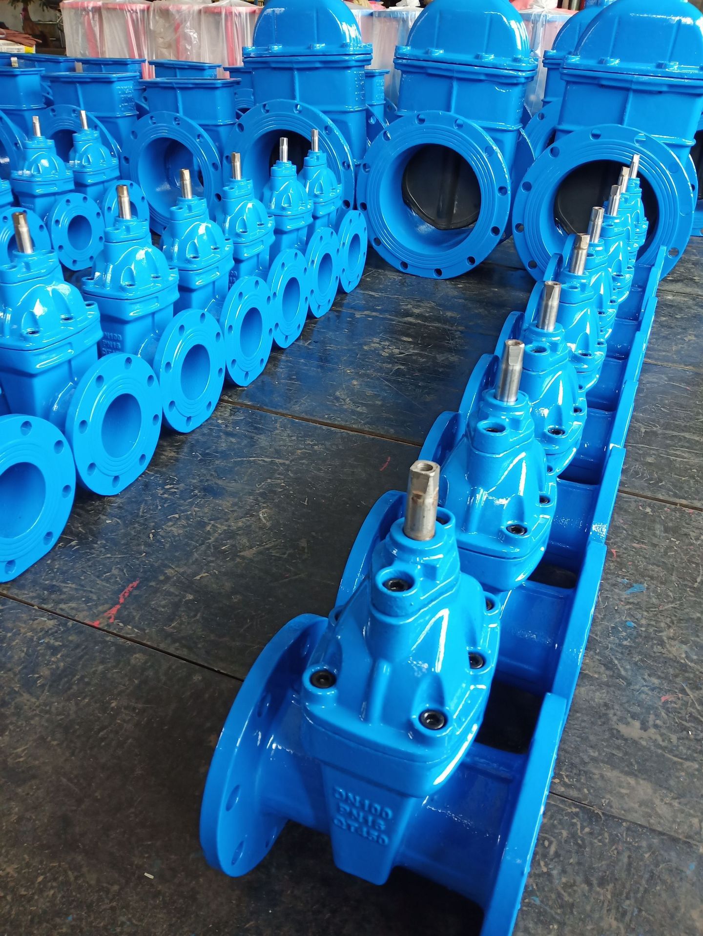 明杆消防闸阀 Z41X-16Q 软密封闸阀DN150 浙江南高阀门