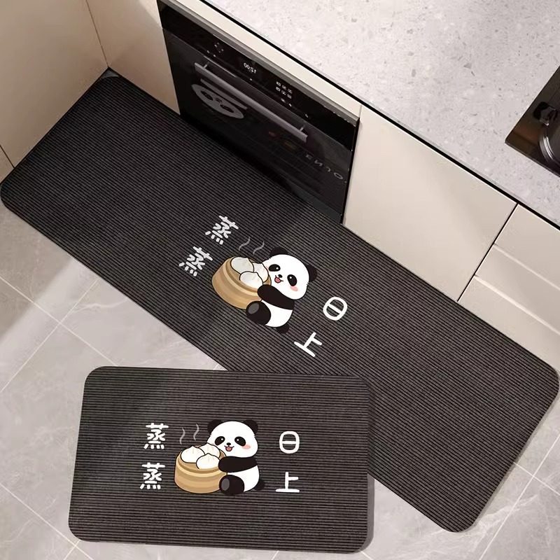 Cartoon non-slip wear-resistant carpet for home use, disposable waterproof set