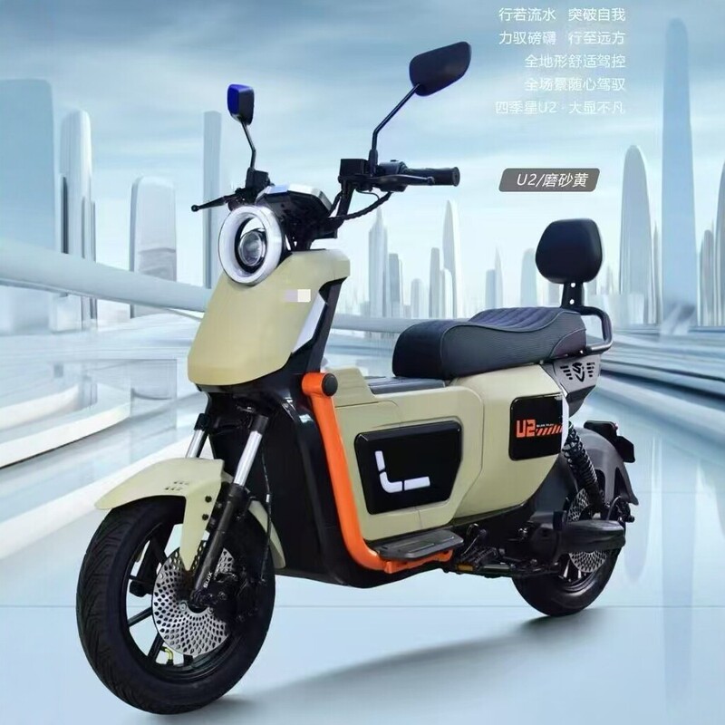 Cross-border export of U2 electric motorcycle 48V adult electric scooter with double seat and long range electric bicycle Cross-border export of U2 electric motorcycle 48V adult electric scooter with double seat and long range electric bicycle