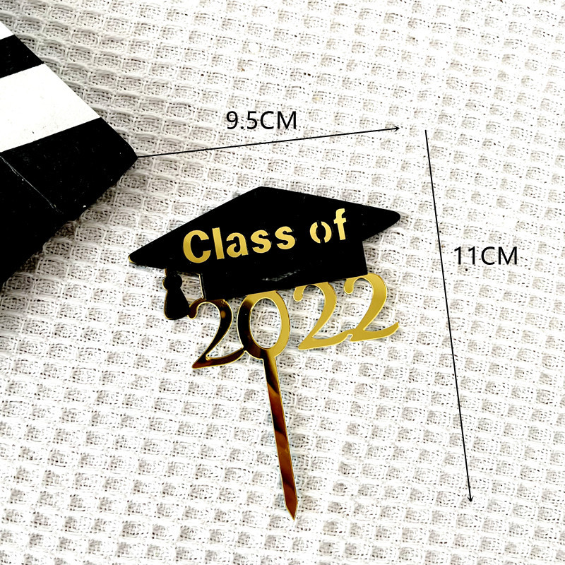 Handmade Craft Letter Arylic Graduation Cake Decorating Supplies Party Supplies Cake Decorating Supplies 1 Set