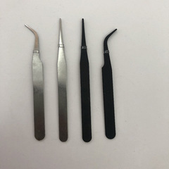 0.8mm普通工業エルボ携帯電話ステンレスドリルdiy多肉景品専用ピンセット厚さ