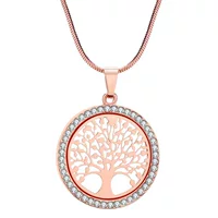 Желаю AliExpress, подвеска в виде взрывного бриллианта "Древо жизни", женские модные индивидуальные аксессуары для ушей с полым деревом жизни