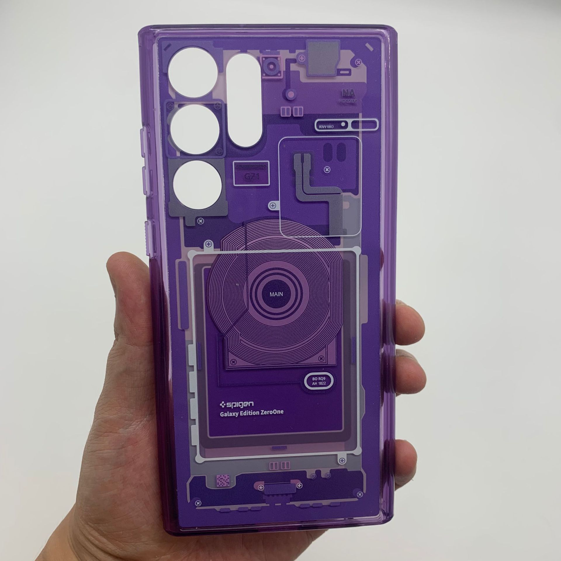 Spigen para Samsung S23 + agujero fino caja del teléfono magnético S23Ultra/placa de circuito MagSafe protección