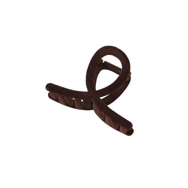 8cm velvet ribbon-dark brown