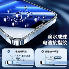 Suitable for Apple iPhone15Pro anti-peeping HD mobile phone film dust-free warehouse film artifact tempered film wholesale