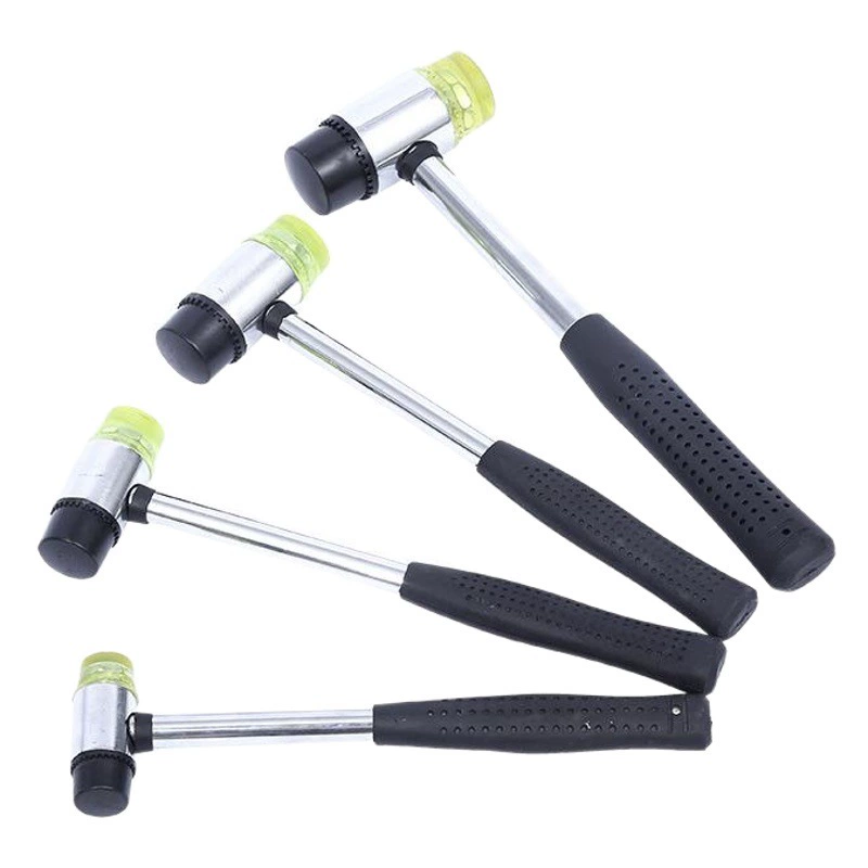 Съемный мульти-технические детские печатные резиновые молотки двухголовые резиновые молотки с круглой головкой