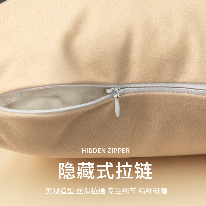 Almohada de perro salchicha de dibujos animados con núcleo lindo sofá creativo almohada ins cama de viento ambiente cojín almohada de cintura