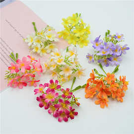 瑞香花串仿真香兰雪满天星小野花簪花胸花插花配件材料包花盒diy