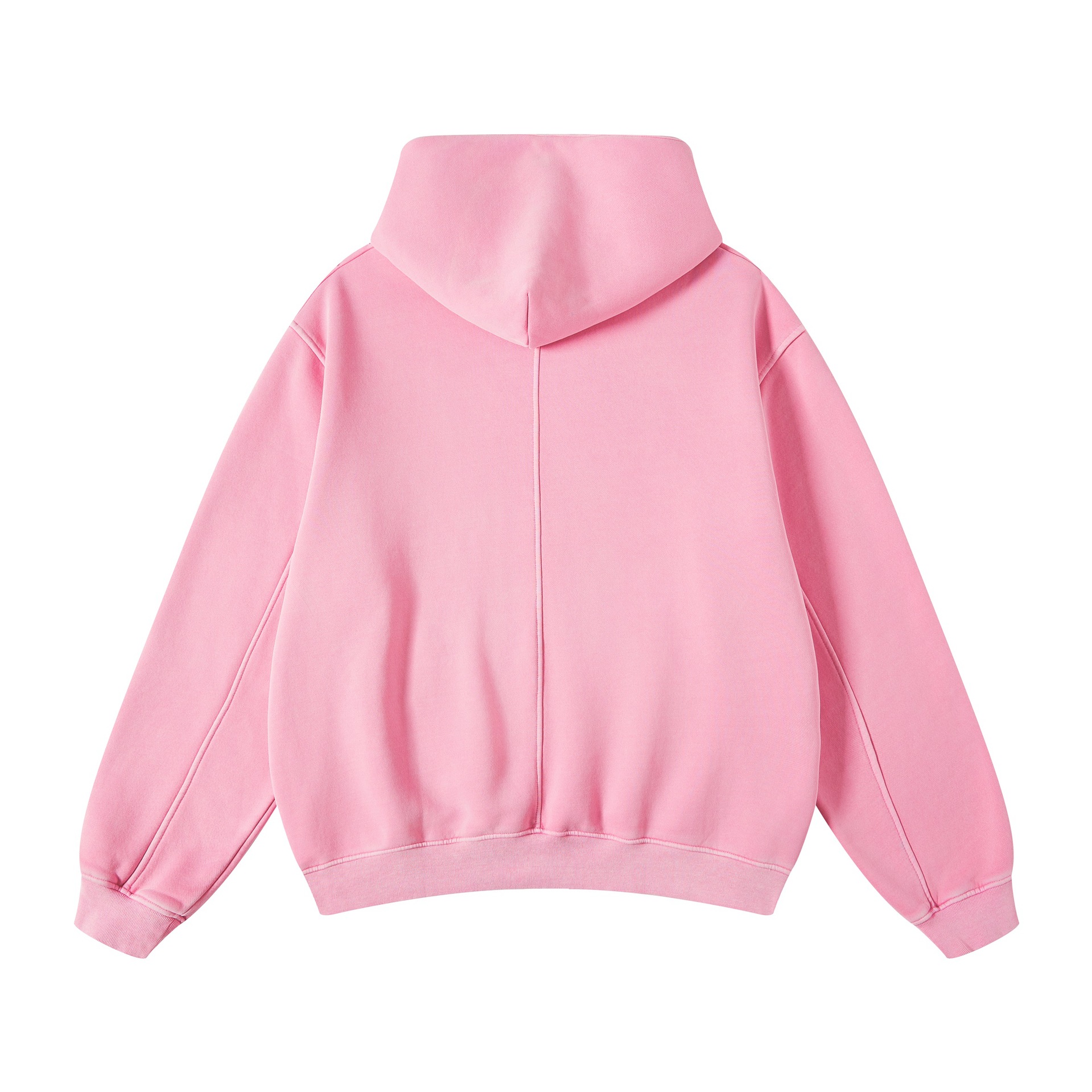 Men's Heavyweight Washed Hooded Sweatshirt For Autumn And Winter_voghion.com