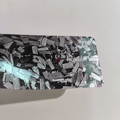 Auto Color Change Film change film, glossy and matte finish - tpu-metal-flower-carbon-silver-15215m