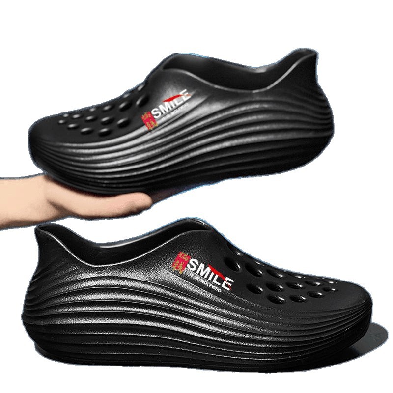 2025 nuevos zapatos con agujeros todo incluido de verano, sandalias de vadeo al aire libre de moda, zapatos de coco para hombres y mujeres casuales de playa