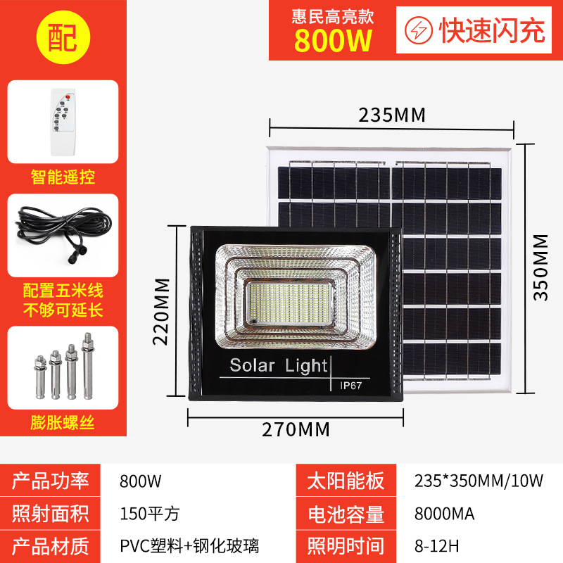 Foco solar LED impermeable para exteriores, luz de inundación de carretera y jardín, fabricante Zhongshan Lighting