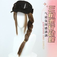 ��cos�ٷ�Ů�������ж�ǳ��ɫ��ֱ�����������ԱԼ70cm����ͷ��