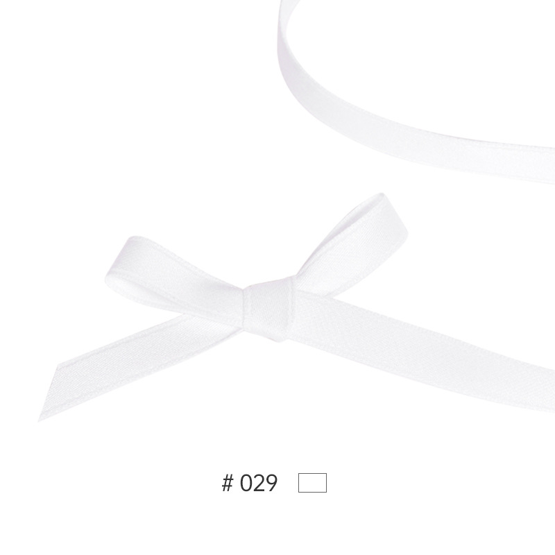 Cintas de algodón poliéster accesorios de decoración de prendas de vestir pantalones colgantes de orejas DIY acrobacias para el cabello correa de cabello de doble cara poliéster mate cinta de algodón