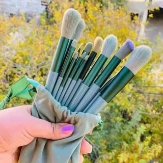 13支化妆刷套装便携式散粉刷粉底刷腮红套刷全套美妆工具便携款