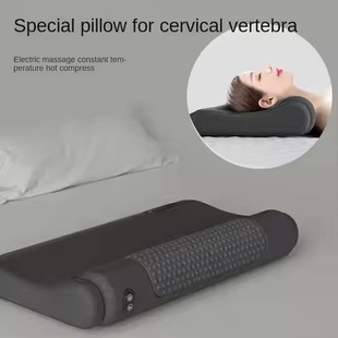 Cervical Spine Pillow Protects the Vertebrae and Improves Sleep. Special Massage Spine Non-Traction Hot Compress Repair Cylindrical Pillow
