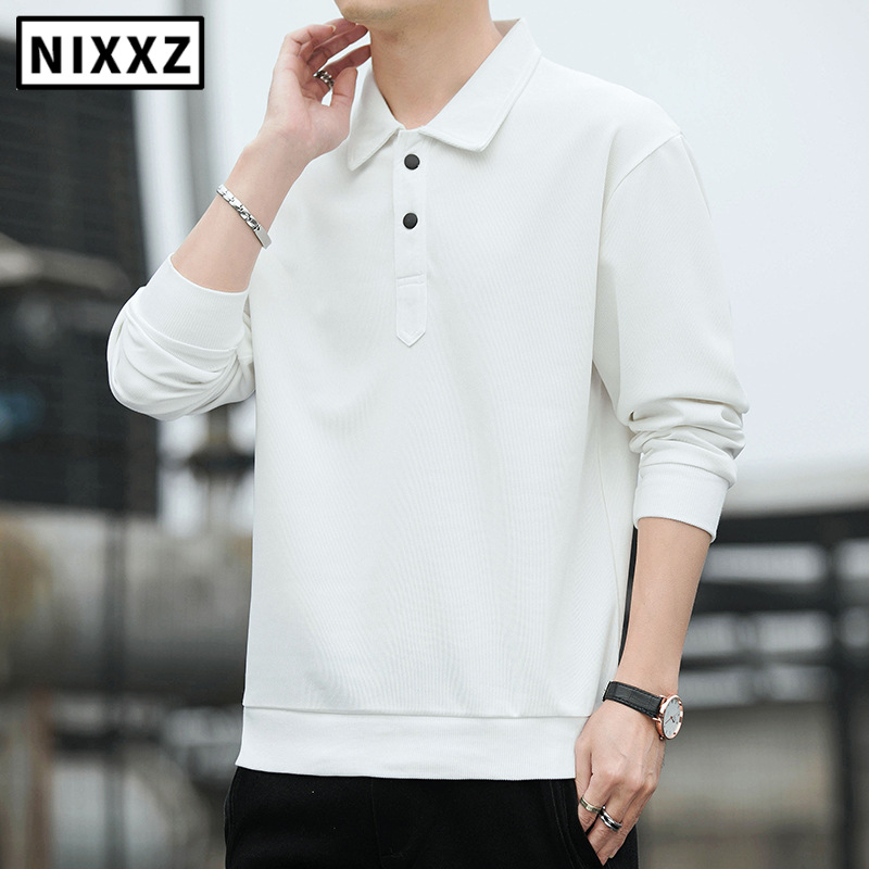 Felpa con cappuccio con colletto ribaltabile di alta qualità 2023 autunno nuova tendenza Instagram pullover abbigliamento traspirante e leggero_voghion.com