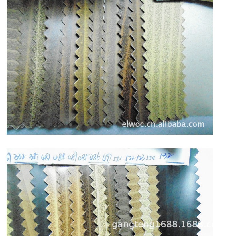 层皮纹pu 树木年轮花纹面料 pu软木 包装鞋材 条纹 仿真 木革5359